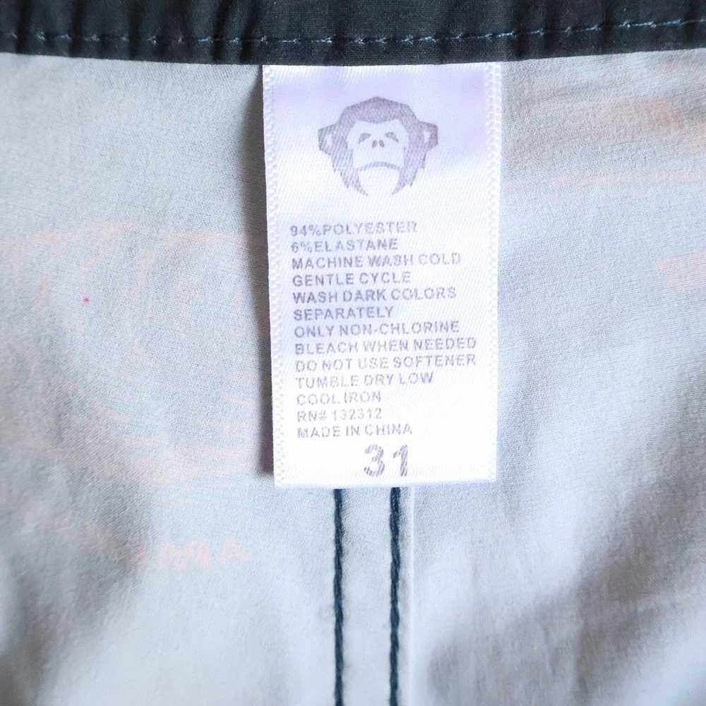 Howler Bros Buchannon Board Shorts Mens 31 Gulf Destinations Slate Gray
